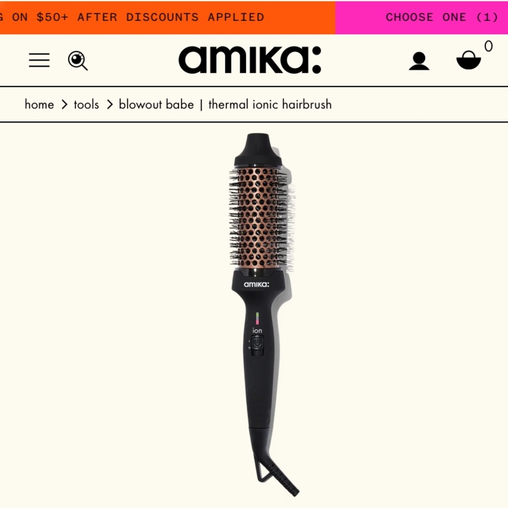 Amika thermal brush